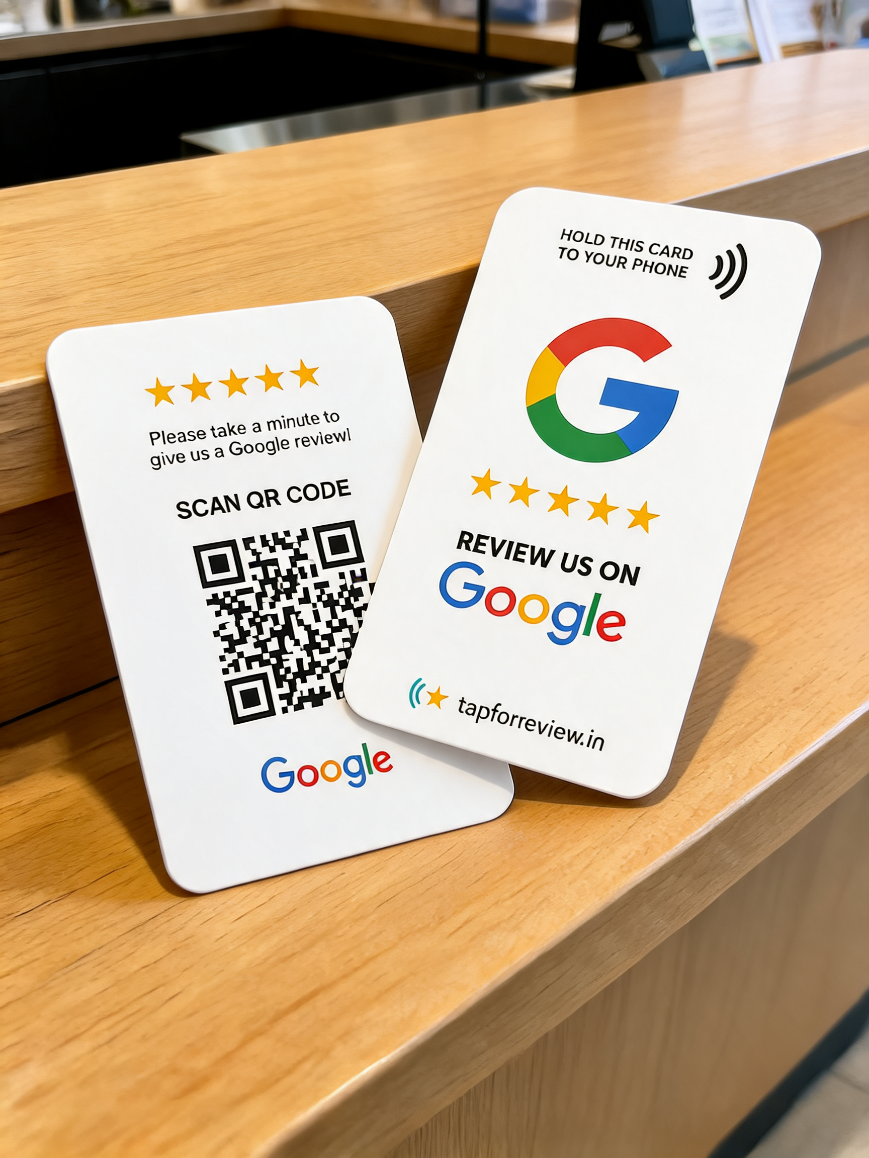 TapForReview NFC Google Review Card